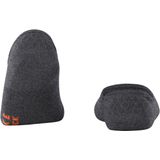 FALKE Cool Kick anatomische pluche zool functioneel garen footies Dames gris - Maat 37-38