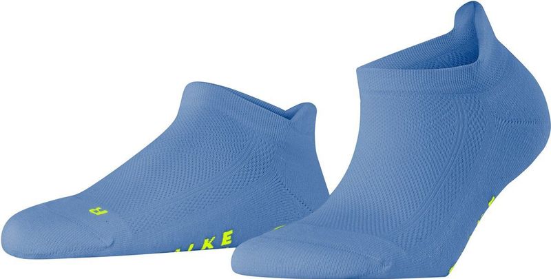 FALKE Cool Kick - Dames Sneakersokken - Blauw - Katoenmix