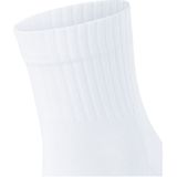 FALKE Run Rib - Sokken - Wit - Katoen - Functioneel Materiaal