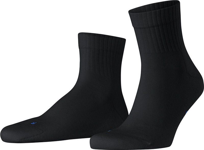 Sokken Falke Unisex Run Rib SSO Black-Schoenmaat 42 - 43