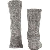 FALKE - Brooklyn - Huissokken - Grijs - Katoen, Maat 47-50