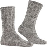FALKE - Brooklyn - Huissokken - Grijs - Katoen, Maat 47-50