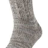 FALKE - Brooklyn - Huissokken - Grijs - Katoen, Maat 47-50