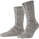 FALKE - Brooklyn - Huissokken - Grijs - Katoen, Maat 47-50