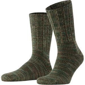 FALKE - Laarssokken - Katoen - Geribbelde Structuur - Casual