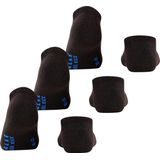 FALKE - Cool Kick - Sneakersokken - Zwart - 3-Pack - Unisex