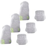 FALKE Cool Kick - Sportsokken - Grijs - 3 Paar - Ademend - Uniseks