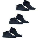 FALKE - Cool Kick - Sportsokken - Blauw - 3 Stuks - Uniseks