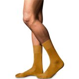 FALKE No. 9 Sokken - Geel - Katoen - Hoogwaardige Glans