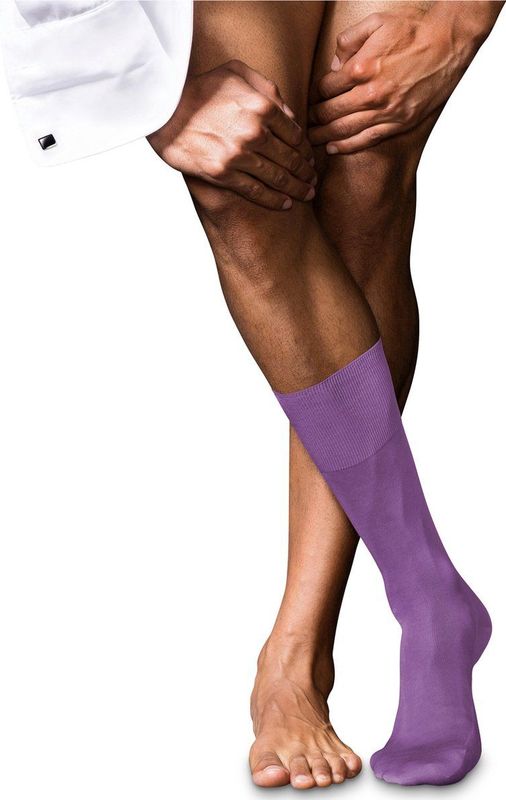 FALKE - No. 9 - Sokken - Purper - Hoogwaardig Katoen