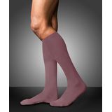 Falke - Kniekousen - Zwart - Merinowol en Moerbeizijde