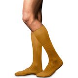 FALKE - Heren No. 13 - Kniekousen - Geel Amber - 1 paar