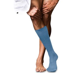 FALKE - No. 13 - Kniekousen - Blauw - Katoen