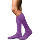 FALKE - No. 13 - Kniekousen - Purper - Katoen