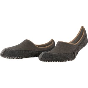 FALKE Lage Cosyshoe Pantoffels - Porto Melange - 90% Merinowol - Antislip Zool