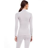 FALKE - Maximum Warm - Thermoshirt - Wit - Lange Mouwen - Col Hoog