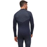 Falke - WT LS Shirt Trend - Thermokleding - Zwart - Merinowol en Gerecycled Polyamide