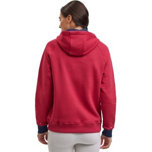 FALKE Skiing Hoody verwarmend katoen hoodie dames rood - maat S