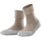 FALKE Cosyshoe Huissokken - Beige Tarwemix - 1 Paar - Antislip