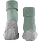 FALKE Cosyshoe antislip noppen merinowol huissokken pantoffels dames groen