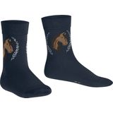 FALKE - Horse - Kindersokken - Blauw - Duurzaam Katoen