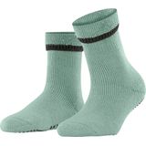 FALKE - Cuddle Pads - Huissokken - Groen - Antislip Noppen Katoen Merinowol