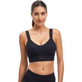 FALKE - Dames Sportbeha - Zwart - Katoen
