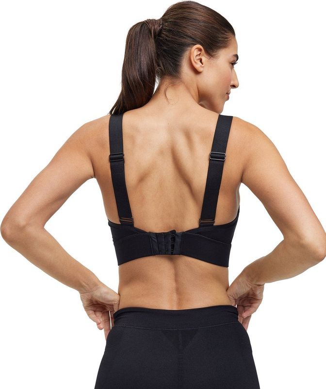 FALKE - Dames Sportbeha - Zwart - Katoen