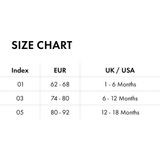 FALKE - Babymaillot - Pluche - Strepen - Katoen