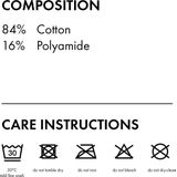 FALKE - Multi Stripe - Panty - Blauw - Noppen op de zool