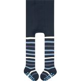 FALKE - Multi Stripe - Panty - Blauw - Noppen op de zool