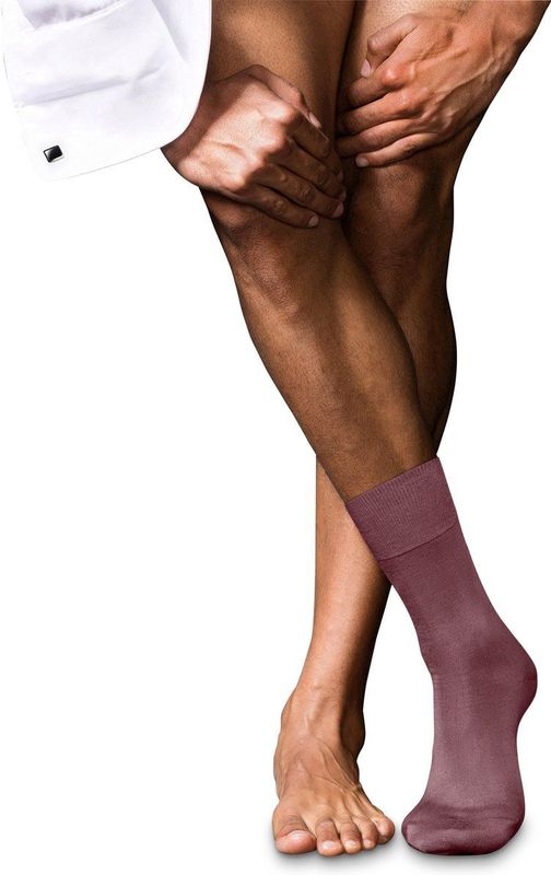 FALKE - Heren No; 6 - Huissokken - Effen - Wol/Zijde - Halfhoog