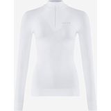 FALKE - Maximum Warm Zip Neck - Functioneel Shirt - Wit - Lange Mouwen