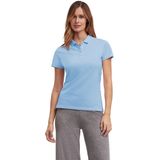 FALKE - Essential - Poloshirt - Dames - Puur Peruaans Pimakatoen - 190 g/m²