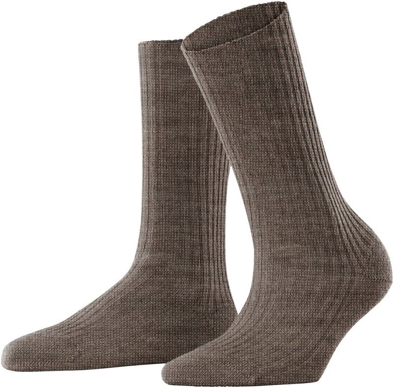 FALKE - Cosy Wool Boot - Sokken - Bruin