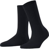 FALKE - Cosy Wool Boot - Warme Dikke Wol Sokken - Blauw