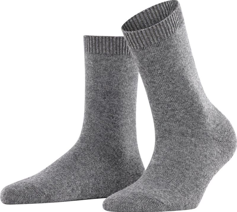 FALKE Cosy Wool Thermosokken - Grijs - Wol - Dames
