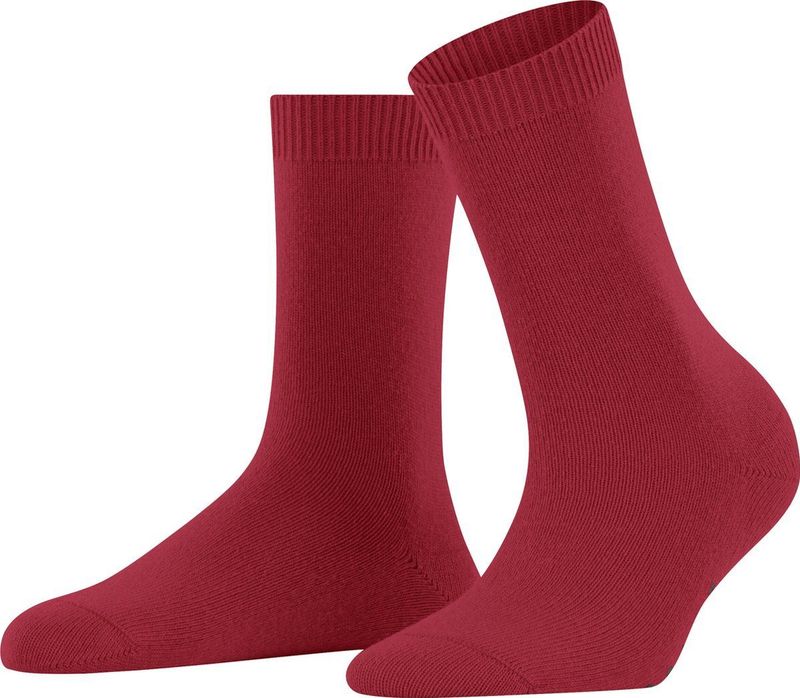 FALKE - Cosy Wool - Wol Sokken - Rood