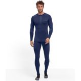 FALKE Warm Longsleeved Shirt warmend anti zweet functioneel ondergoed sportshirt heren blauw