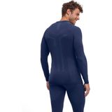 FALKE Warm Longsleeved Shirt warmend anti zweet functioneel ondergoed sportshirt heren blauw