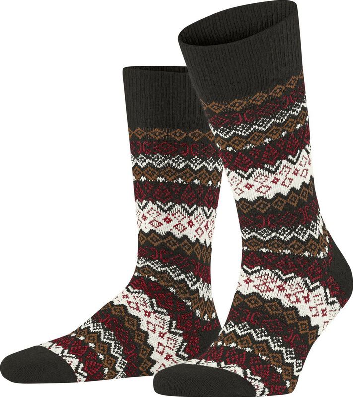 FALKE - Aspen - Wol Kasjmier Sokken - Bruin