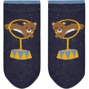 FALKE - Baby Show Bears - Huissokken - Blauw - Katoen