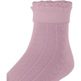 FALKE - Romantic Net - Huissokken - Roze - Fil d'Écosse-katoen