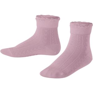 FALKE - Romantic Net - Sokken - Roze - Maat 27-30