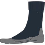 FALKE TK5 - Wandelsokken - Blauw - Merinowol - Anti Blaren - Lichte Padding