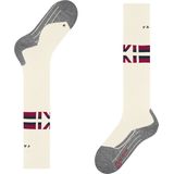 FALKE - SK4 - Skisokken - Wit - Dunne Wol, Functioneel Materiaal