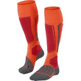 FALKE - SK1 - Skisokken - Oranje - Warm Dik Wol - Functioneel Materiaal
