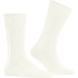 FALKE Lhasa Rib Kniekousen - Wit - Wol Kasjmier