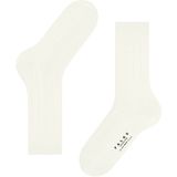 FALKE Lhasa Rib Kniekousen - Wit - Wol Kasjmier