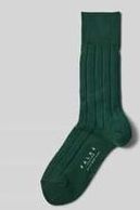 FALKE Lhasa Rib Kniekousen - Groen - Wol Kasjmier